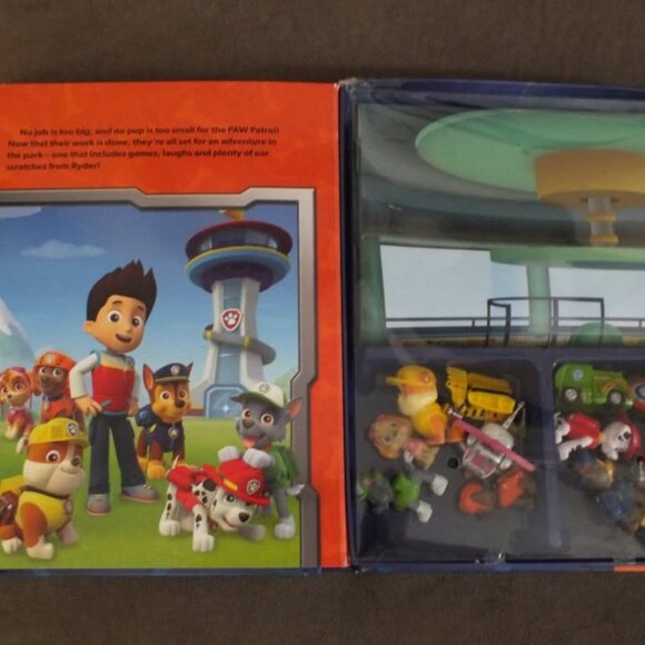 2017 My Busy Books Paw Patrol Board Book With 12 Figures - Picture 3 of 5